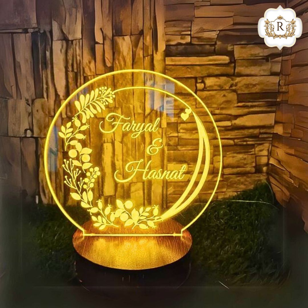 Stylish Customised 3D illusion Lamp