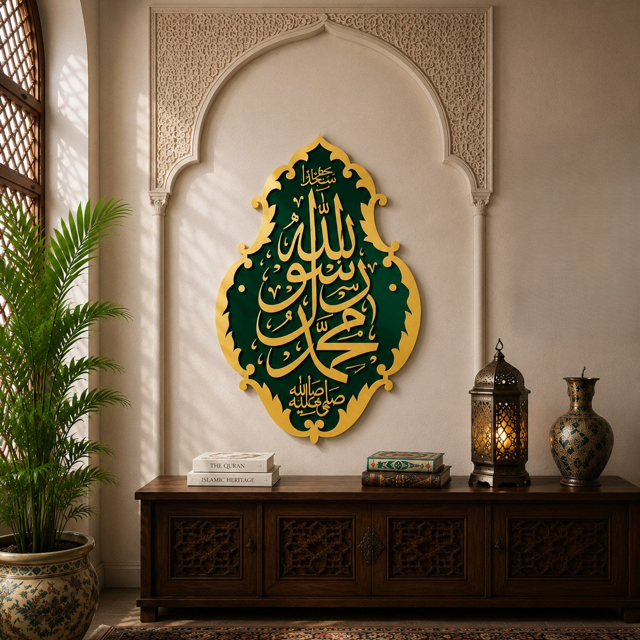 Allah Muhammad Rasool(S.A.W.W) Wall Art
